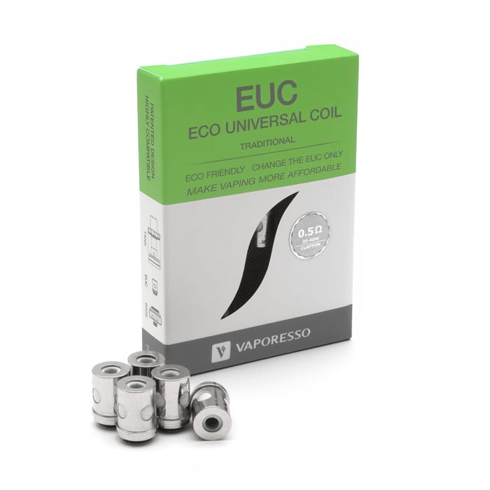 vaporesso euc coils (5pc/pack) vaporesso euc coils (5pc/pack)