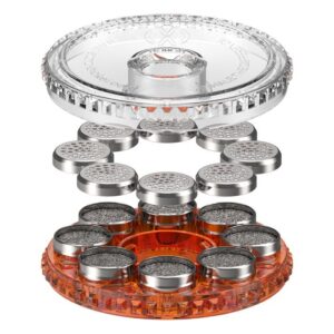 8pcs dosing capsule magazine with filling pads