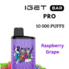 IGET BAR PRO – RASPBERRY GRAPE – 10 000 PUFFS import placeholder for 9946