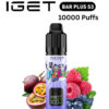 IGET BAR PLUS KIT S3 – PASSIONFRUIT BLUEBERRY RASPBERRY – 10 000 PUFFS import placeholder for 14144
