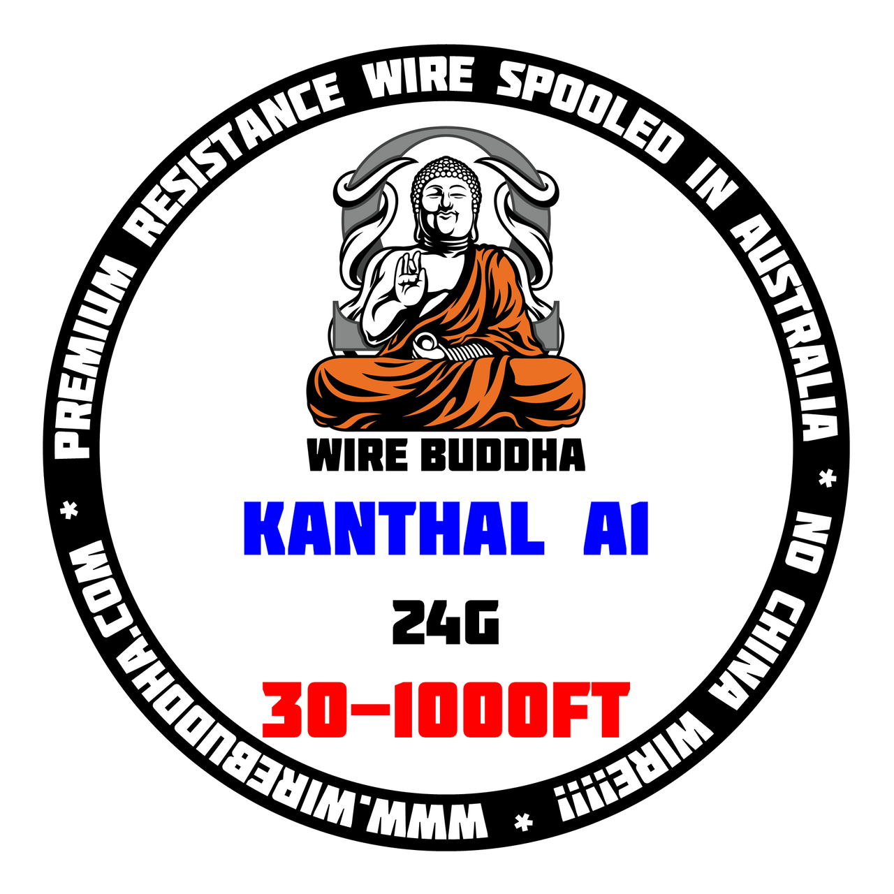 buddha wire 30ft / kanthal a1 or nichrome 80 buddha wire 30ft / kanthal a1 or nichrome 80