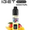 IGET BAR PLUS KIT S3 – MANGO MONSTER – 10 000 PUFFS import placeholder for 14140