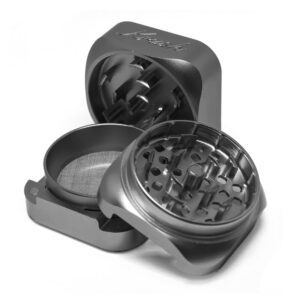 krush kube 2.0 aluminium grinder 2 parts 55mm