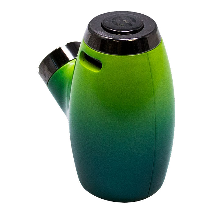 green & teal sherlock pipe shaped 510 cartridge battery green & teal sherlock pipe shaped 510 cartridge battery