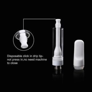 full ceramic 1.0ml cbd/thc cartridges