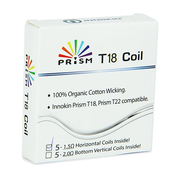 innokin prism t18/t22 replacement coils (5pcs/pack) innokin prism t18/t22 replacement coils (5pcs/pack)