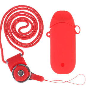 portable protective silicone sleeve case + lanyard for vaporesso renova zero
