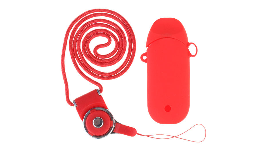 portable protective silicone sleeve case + lanyard for vaporesso renova zero portable protective silicone sleeve case + lanyard for vaporesso renova zero