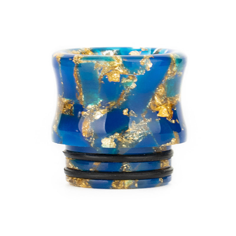 as201 resin & gold flakes 810 drip tip mouthpiece 1pc pack as201 resin & gold flakes 810 drip tip mouthpiece 1pc pack