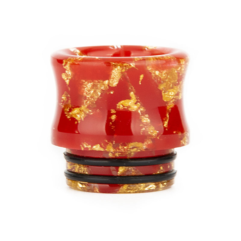 as201 resin & gold flakes 810 drip tip mouthpiece 1pc pack as201 resin & gold flakes 810 drip tip mouthpiece 1pc pack