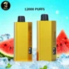 Alibarbar TEQ 12000 Puffs-Watermelon Ice alibarbar teq 12000 puffs 20 packs(ship from overseas)