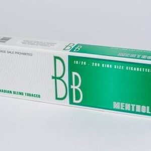 bb menthol cigarettes