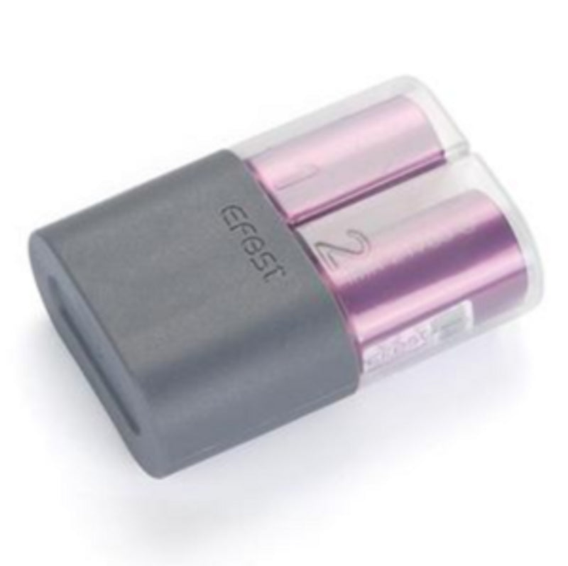 efest dual plastic storage case for 20700 or 21700 battery efest dual plastic storage case for 20700 or 21700 battery