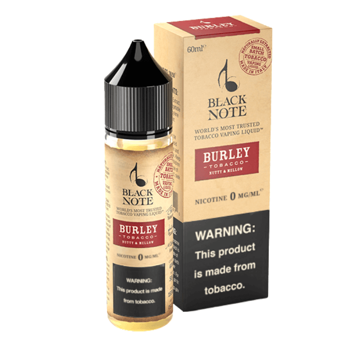 black note burley tobacco(nutty & mellow) 60ml black note burley tobacco(nutty & mellow) 60ml