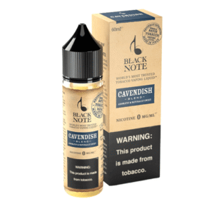 black note cavendish (aromatic & naturally sweet) 60ml