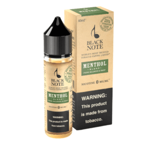 black note menthol (fresh, balanced & crisp) 60ml