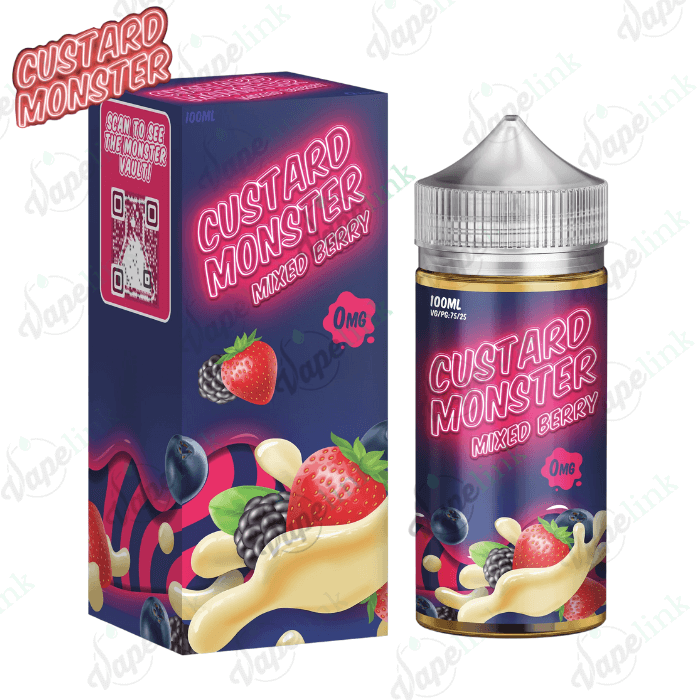 monster vape labs | custard monster | mixed berry 100ml monster vape labs | custard monster | mixed berry 100ml