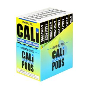 cali pods blueberry lemonade 4 pods