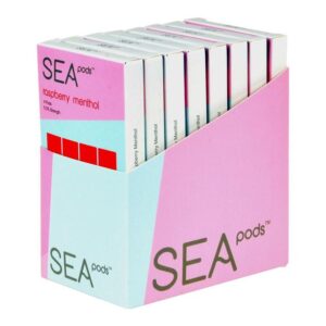 sea 100 raspberry menthol 4 pods