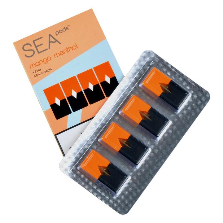 sea 100 mango menthol 4 pods sea 100 mango menthol 4 pods