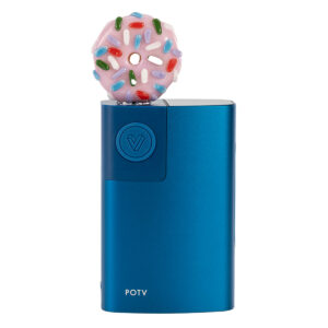 potv x empire glass pink frosted donut