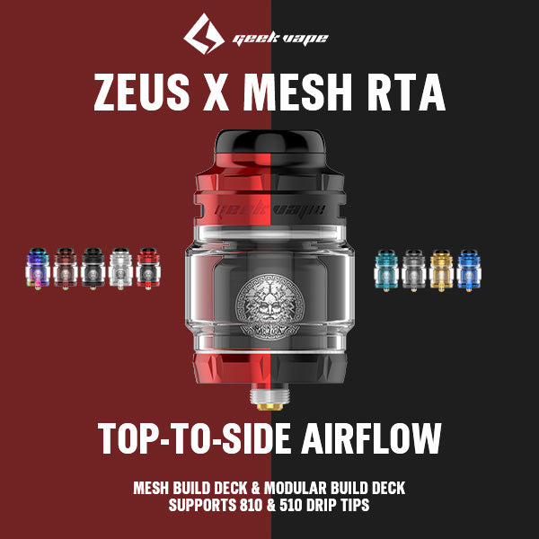 geekvape z x ii rta (previously known as zeus x mesh rta) 4.5ml geekvape z x ii rta (previously known as zeus x mesh rta) 4.5ml