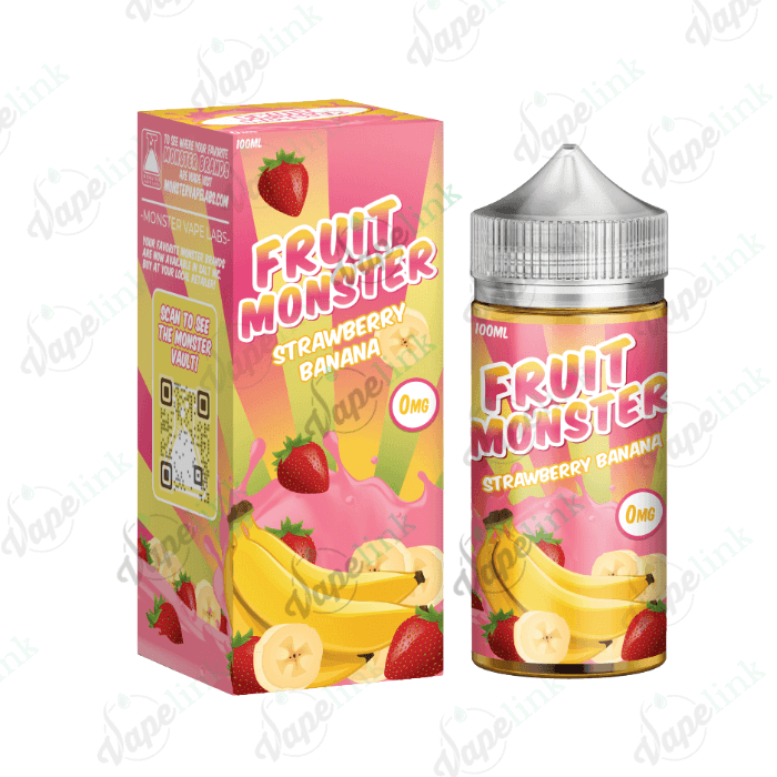 monster vape labs | fruit monster | strawberry banana 100ml monster vape labs | fruit monster | strawberry banana 100ml