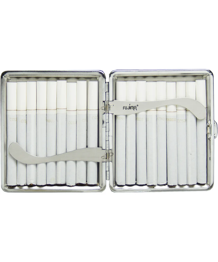 fujima cats & dogs leather cigarette case fujima cats & dogs leather cigarette case