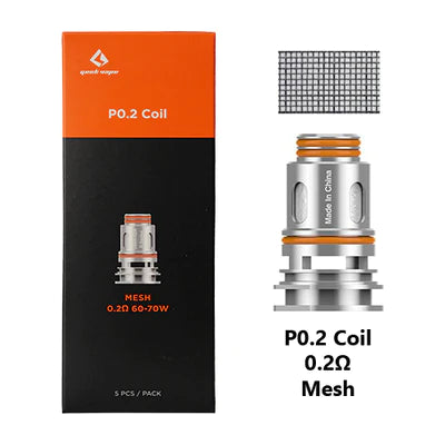 geekvape boost pro replacement p series coils (5pcs/pack) geekvape boost pro replacement p series coils (5pcs/pack)