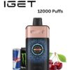 IGET ONE – CHERRY MONSTER – 12000 PUFFS import placeholder for 18896