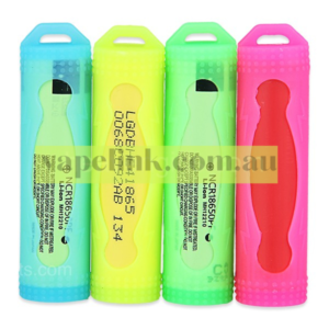 silicone case for single 18650 battery