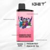 IGET Bar Pro 10000 Puffs Passion Fruit Peach Ice Tea import placeholder for 3191