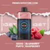 IGET One 12000 Puffs Blueberry Raspberry import placeholder for 1513