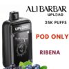 ALIBARBAR UPLOAD POD ONLY – RIBENA – 25000 PUFFS import placeholder for 9299