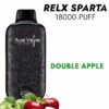 RELX SPARTA – DOUBLE APPLE – 18.000 PUFFS import placeholder for 12038