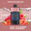 Iget One 12000 Puffs Strawberry Raspberry import placeholder for 1523