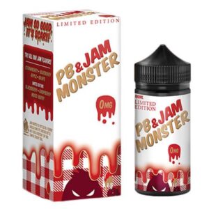 monster vape labs | pb & jam | strawberry 100ml