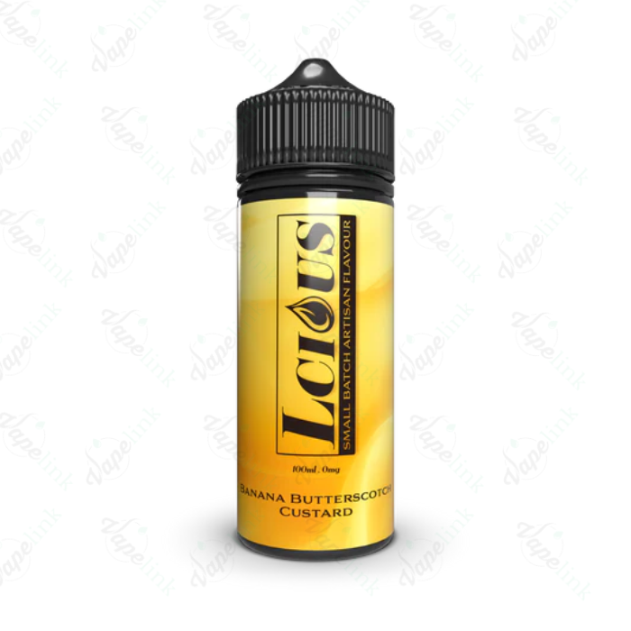 lcious banana butterscotch custard 100ml lcious banana butterscotch custard 100ml