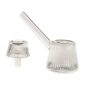 nwtn deco glass bubbler