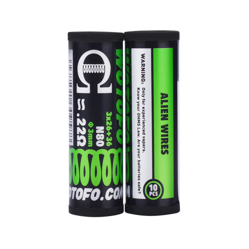 wotofo prebuilt coils (10pcs) wotofo prebuilt coils (10pcs)