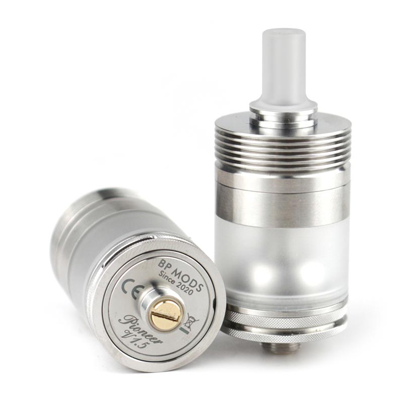 bp mods pioneer v1.5 rta atomizer 3.7ml (with mtl chimney and 0.8mm airflow pin) bp mods pioneer v1.5 rta atomizer 3.7ml (with mtl chimney and 0.8mm airflow pin)