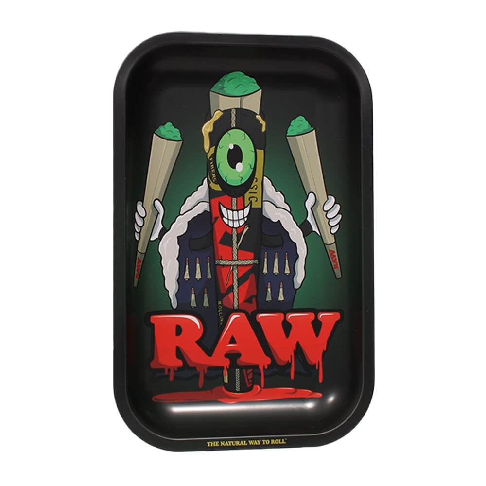 raw metal rolling tray cone monster medium 17.5 x 27.5cm raw metal rolling tray cone monster medium 17.5 x 27.5cm