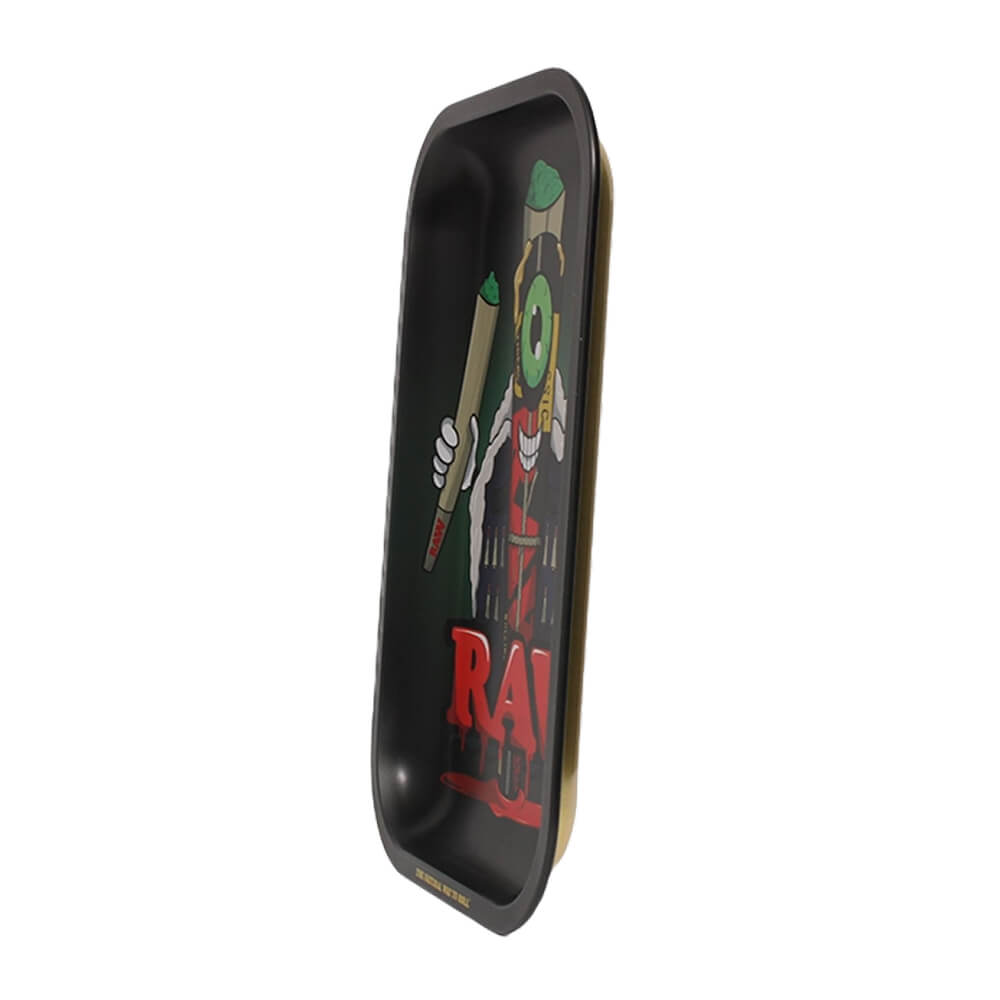 raw metal rolling tray cone monster medium 17.5 x 27.5cm raw metal rolling tray cone monster medium 17.5 x 27.5cm