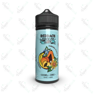 redback juice co. | frozen | banana, peach & papaya 100ml