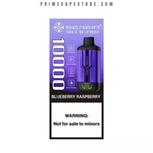 serein mechpro 10000 puffs blueberry raspberry