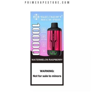 serein mechpro 10000 puffs watermelon raspberry