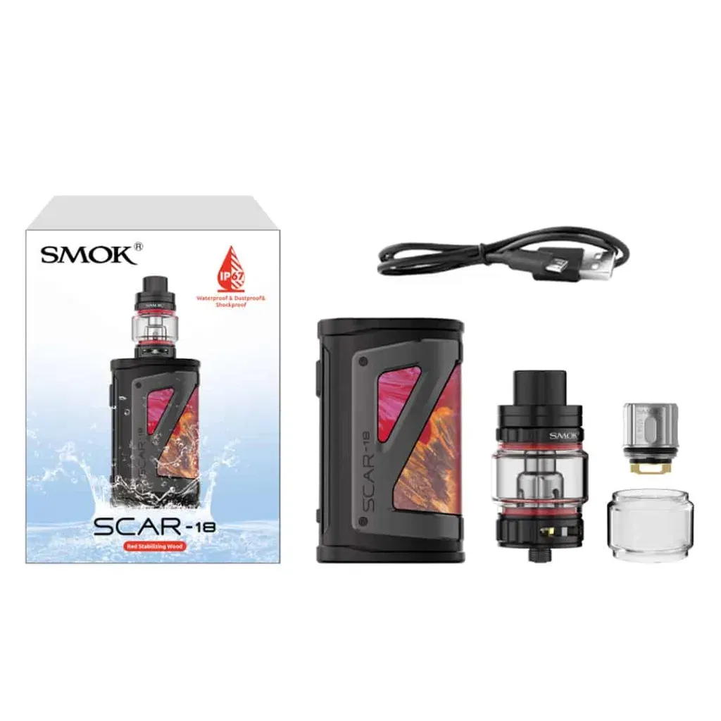 smok scar 18 starter kit smok scar 18 starter kit