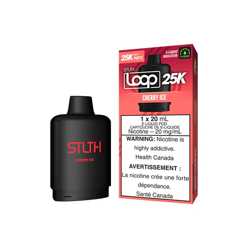 stlth loop 25k replacement pod 20ml 25000 puff stlth loop 25k replacement pod 20ml 25000 puff