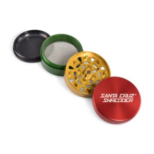 santa cruz shredder 4 piece grinder