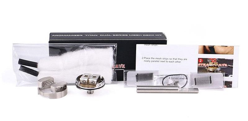 steam crave aromamizer titan rdta/ titan v2 rdta dual mesh deck steam crave aromamizer titan rdta/ titan v2 rdta dual mesh deck